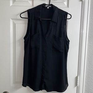 Black Portofino blouse